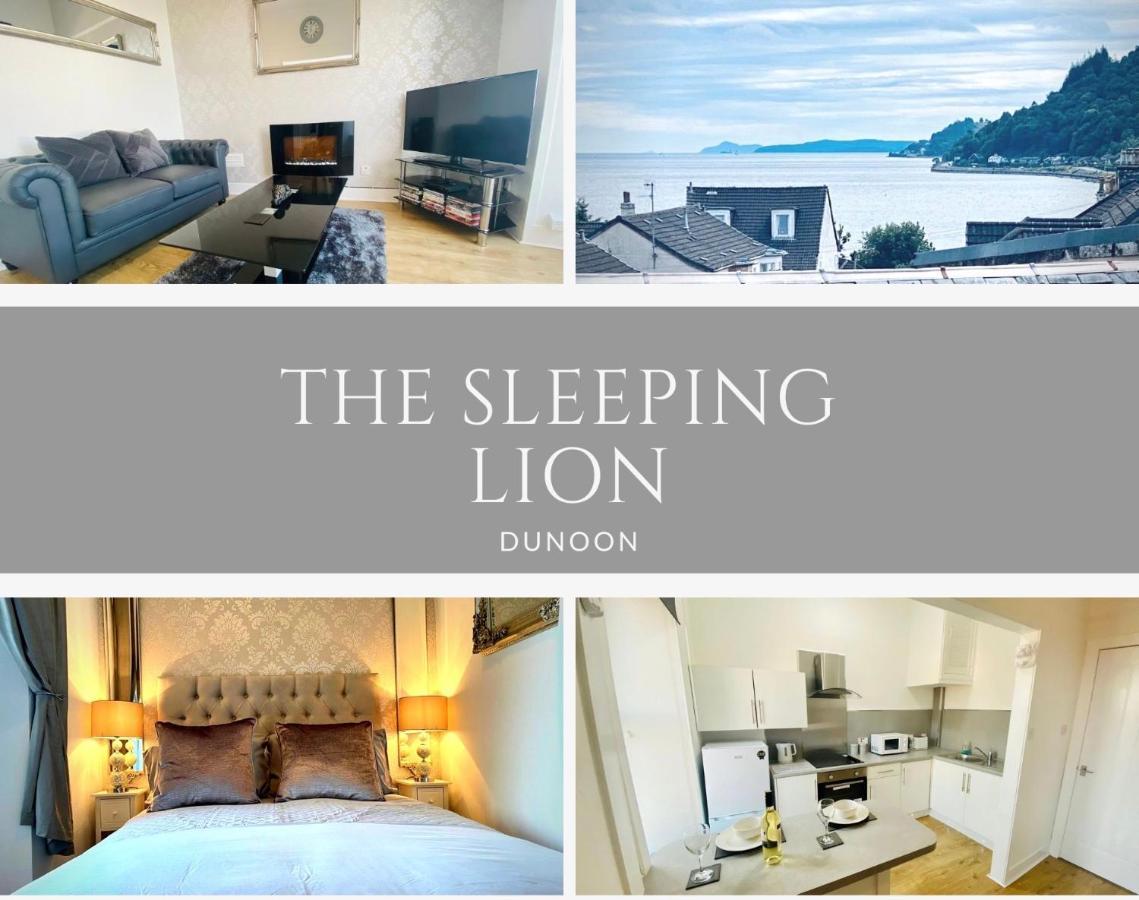 The Sleeping Lion - Dunoon Holiday Home Kültér fotó